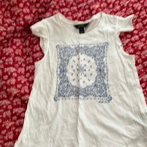 Polo shirt girls size L 12/14 smoke free pet free home excellent condition